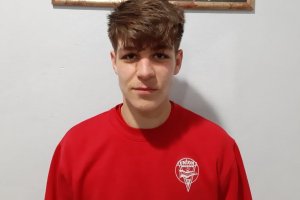 Yeray, lateral derecho del juvenil de División de Honor de La Cañada.