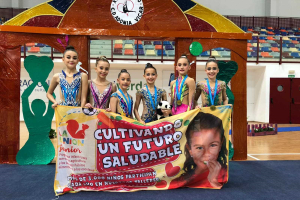 las gimnastas ejidenses siguen subiendo al podio.