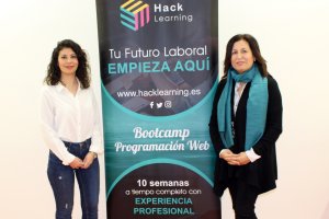 Luisa Prieto y  Trinidad Cabeo, directora general del PITA.