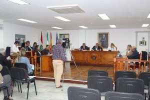 Imagen del Pleno de Pulpí celebrado la tarde de este miércoles.