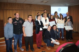 Entrega de premios de los concursos convocados por la UAL.