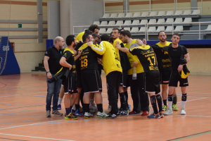 Los almerienses haciendo piña.