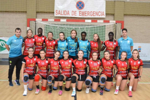 El equipo femenino.