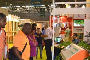 Visitantes en una edición pasada de Infoagro Exhibition.