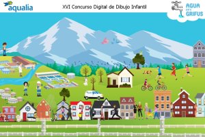 Concurso infantil de Aqualia para concienciar a los más pequeños.