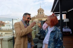 La rooftop del AIRE Hotel & Ancient Baths Almería es el lugar ideal.