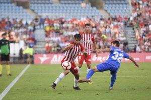 Romera está haciendo una gran temporada en su primer año de rojiblanco en el Almería.