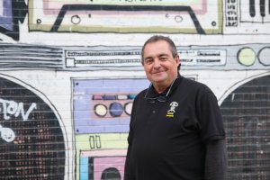 Joaquín Berenguel, en el conservatorio de Almería