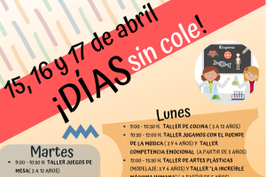 Días Sin Cole en Semana Santa en Aula Creativa de Música.