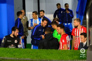Los rojiblancos sin complejos antes de medirse al Deportivo.
