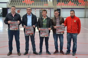 Presentación del evento con los alcaldes de Viator y Pechina.