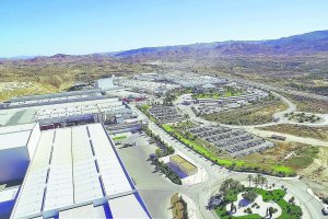 Instalaciones actuales de Grupo Cosentino, un espectacular complejo situado en Cantoria.