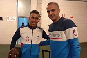 Los dos protagonistas de una bonita historia de fútbol.