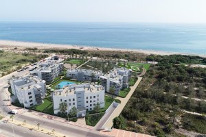 Residencial Aria visto desde las alturas.