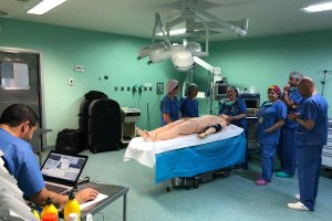 Desarrollo de la acción formativa en el Hospital de Poniente.