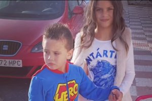 Laura Teresa y Álvaro, en una imagen del vídeo.