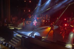 Carlos Rivera, en el Teatro Auditorio de Roquetas de Mar.