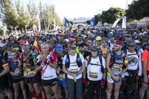 Salida de la prueba a pie de la primera edición