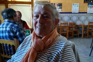 Dolores Alonso, la mujer fallecida, en una imagen de hace apenas un mes.