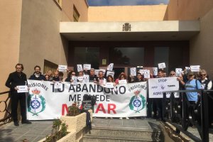 Concentración en El Acebuche