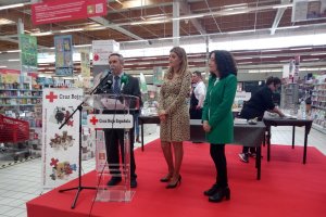 Presentación de la campaña en el Alcampo.