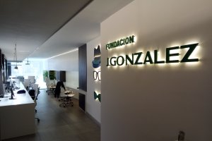 Parte de las instalaciones de la Fundación J. González.