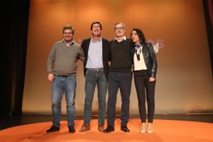 Fran Hervías, Juan Marín, José Manuel Villegas y Marta Bosquet.