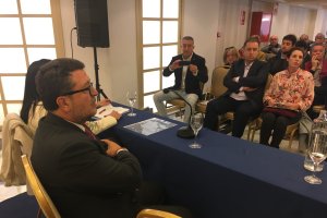Acto de Vox ayer en Almería.