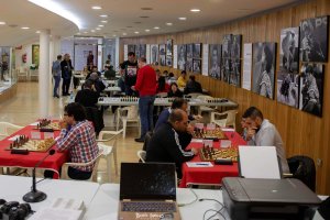 Partidas de ajedrez.