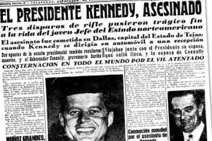 Kennedy es asesinado.