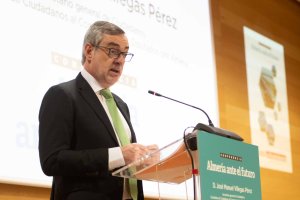 José Manuel Villegas, ayer em Almería.