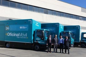 Oficina itinerante de Cajamar para municipios sin sucursal