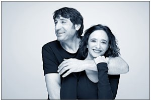 Carmelo Gómez y Ana Torrent, dos actorazos este viernes en Almería.