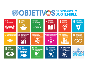 Los 17 objetivos de desarrolo sostenible