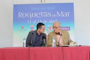 Alberto Cerezuela e Innocencio Arias, pregonero de esta edición.