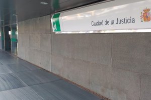 Fachada de la Ciudad de la Justicia
