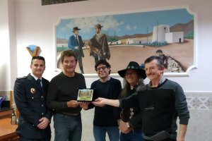 Mario Marsili durante el homenaje que recibió el jueves en Los Albaricoques.