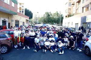 Cuadrilla de costaleros del paso de misterio de Jesús de las Penas.