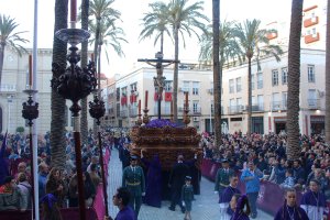 Estación de Penitencia del Santísimo Cristo de la Buena Muerte.