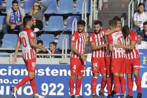 Celebración rojiblanca.