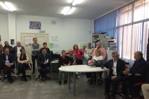 Reunión de los socialistas con los vecinos de Pescadería