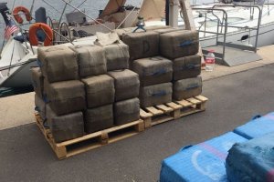 Imagen del alijo en Almería.