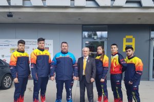 Cinco roqueteros en el Mundial de Taekwondo ITF.