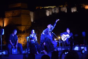 Actividad paralela de la pasada edición del festival en la explanada del Mesón Gitano.