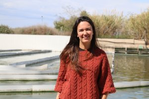 Marta Barceló, en la UAL