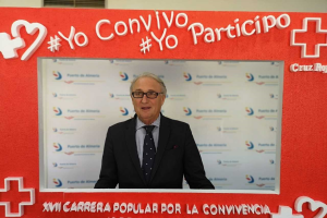 El presidente de la Autoridad Portuaria, Jesús Caicedo.