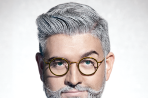 Manu Sánchez, en la imagen del cartel de la obra.