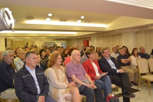 Presentación ayer del programa del PSOE.