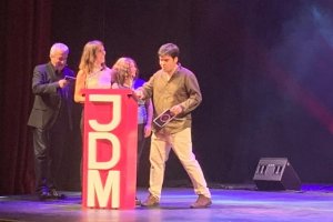 Jorge Villanueva, jugador del equipo de fútbol de la Liga Genuine.