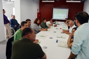 Participantes en uno de los talleres.